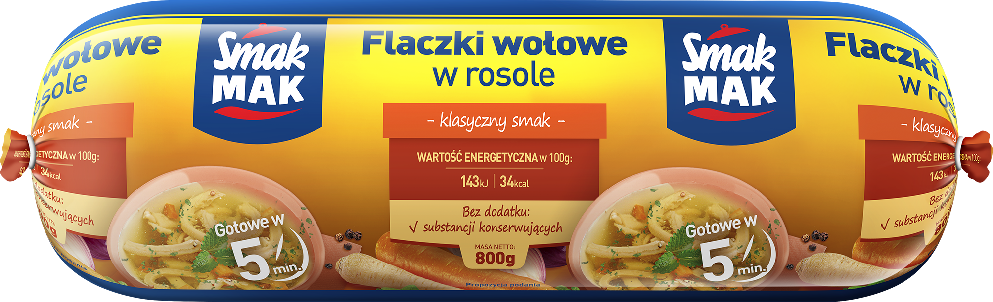 Flaczki wołowe w rosole picture