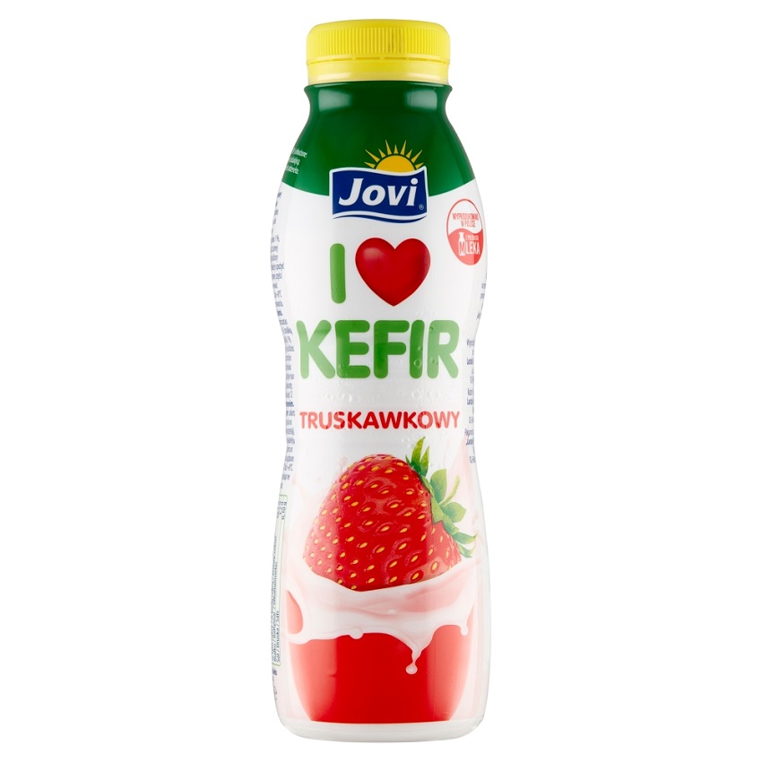 Kefir 0 % truskawka picture