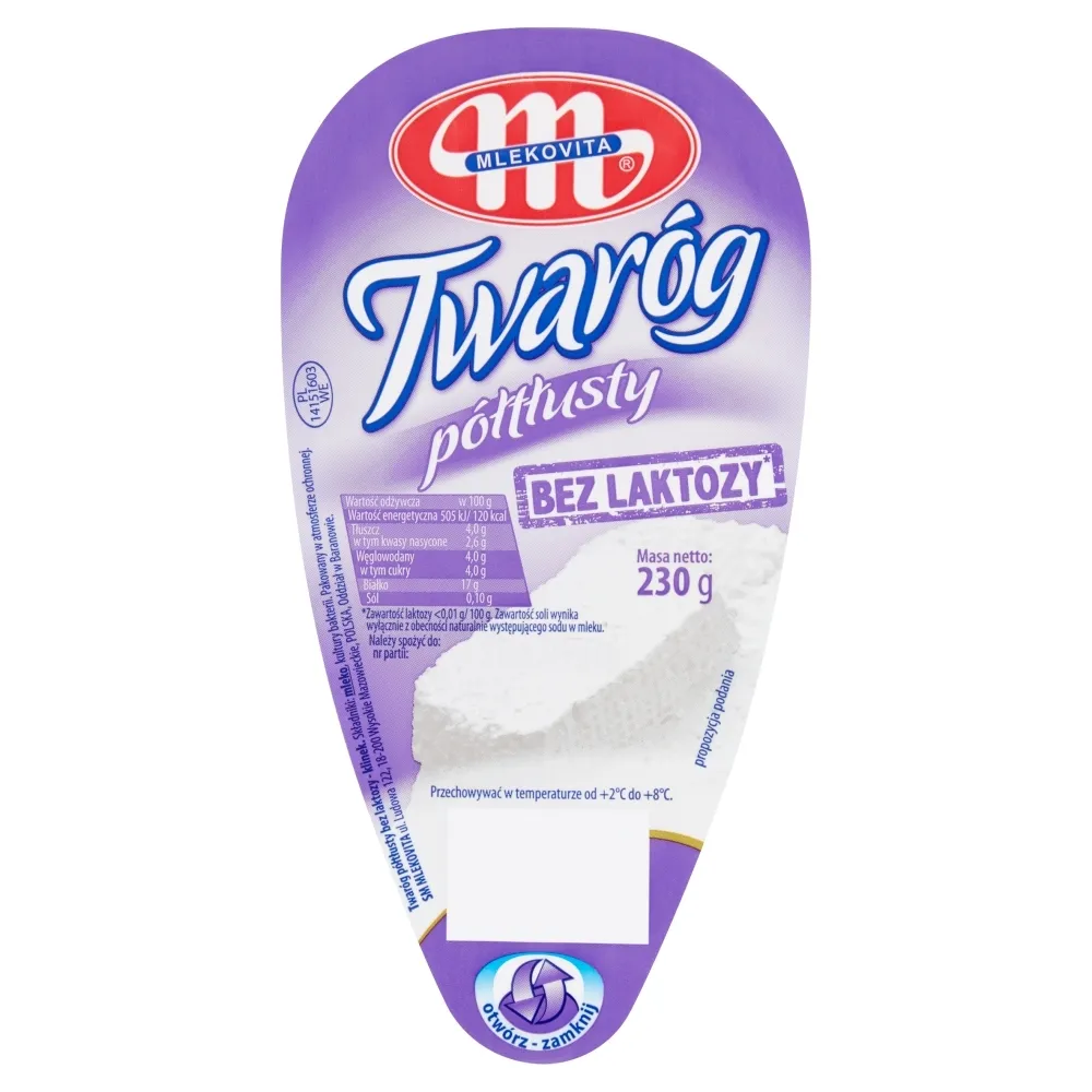 Twaróg półtłusty bez laktozy picture