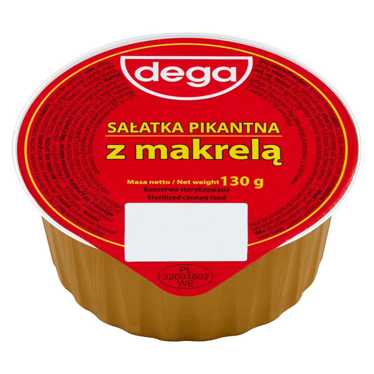 Sałatka pikantna z makrelą picture