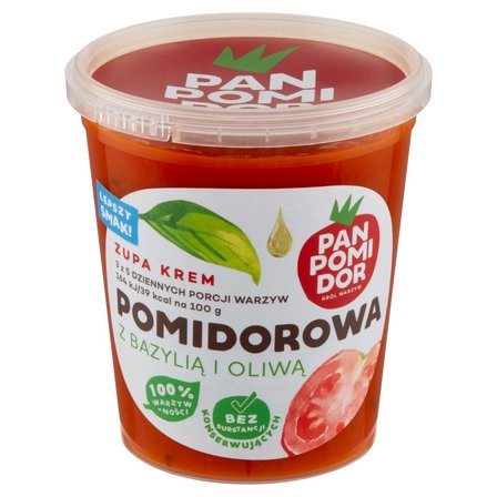 Zupa pomidorowa z bazylią i oliwą picture
