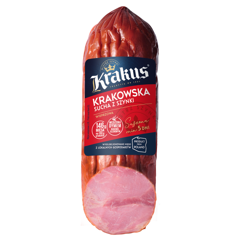 Kiełbasa krakowska sucha z szynki picture