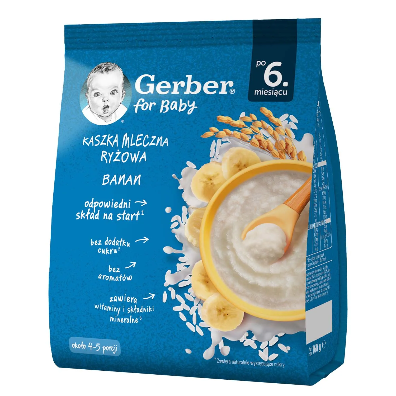 Kaszka mleczna ryżowa banan picture
