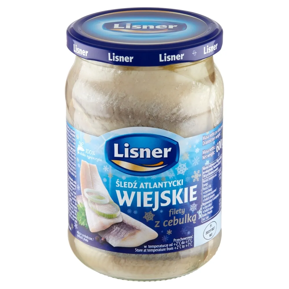 Wiejskie filety śledziowe w oleju z cebulką picture