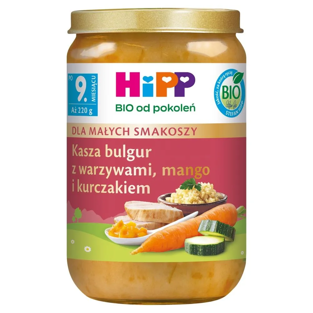 Kasza bulgur z warzywami, mango i kurczakiem picture