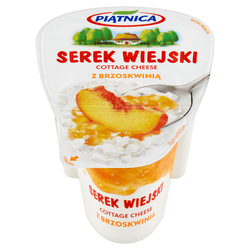 Serek wiejski z brzoskwiniami picture
