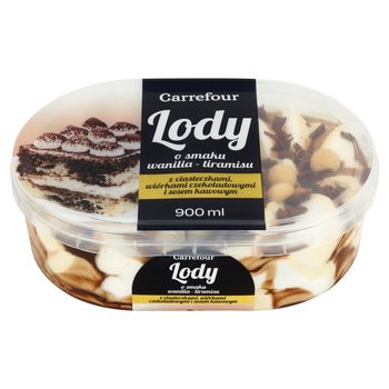 Lody o smaku waniliowym i tiramisu picture