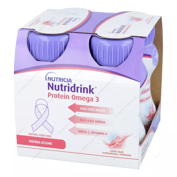 Napój nutridrink protein truskawka i malina picture