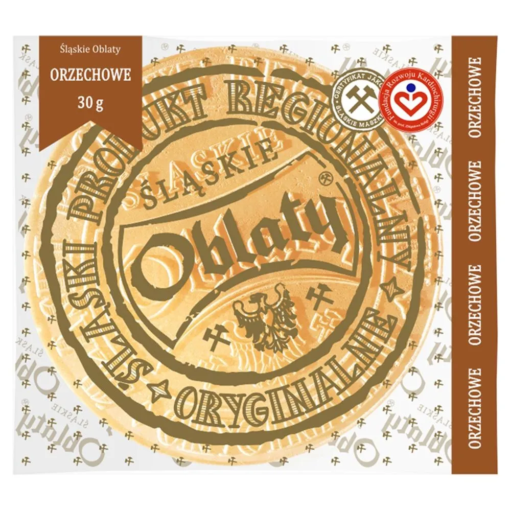 Oblaty śląskie orzechowe picture