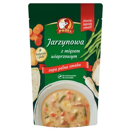 Zupa jarzynowa z mięsem wieprzowym picture