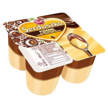 Pudding waniliowy z sosem czekoladowym picture
