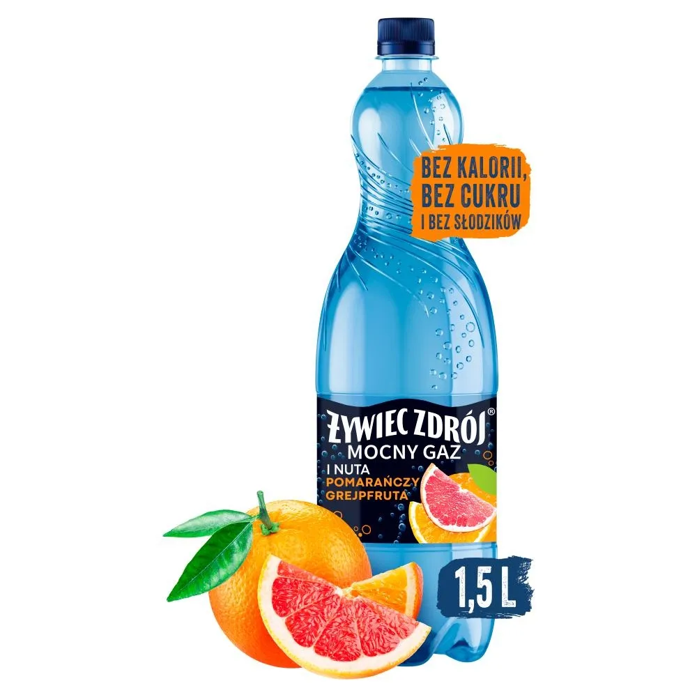 Woda mocny gaz pomarańcza grejpfrut picture