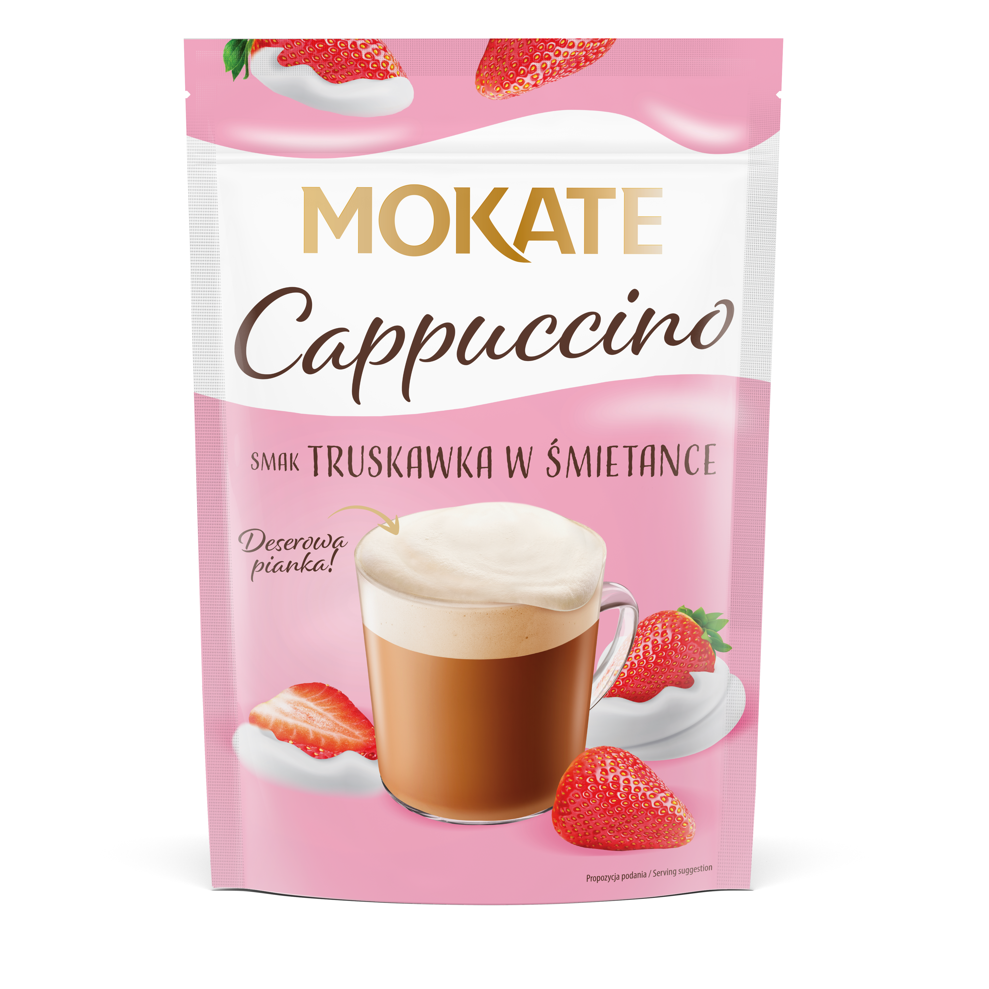 Cappuccino truskawka w śmietanie picture