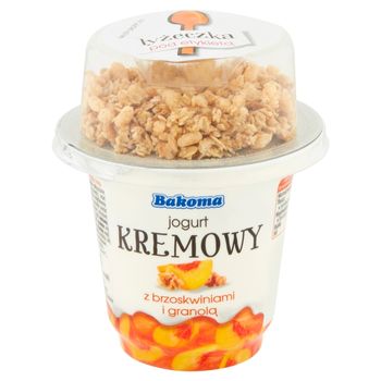 Jogurt brzoskwiniowy z granolą picture