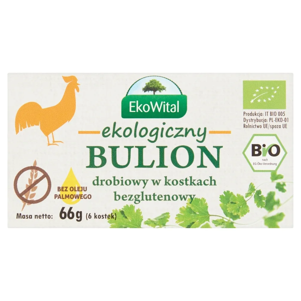 Bulion ekologiczny drobiowy w kostkach picture