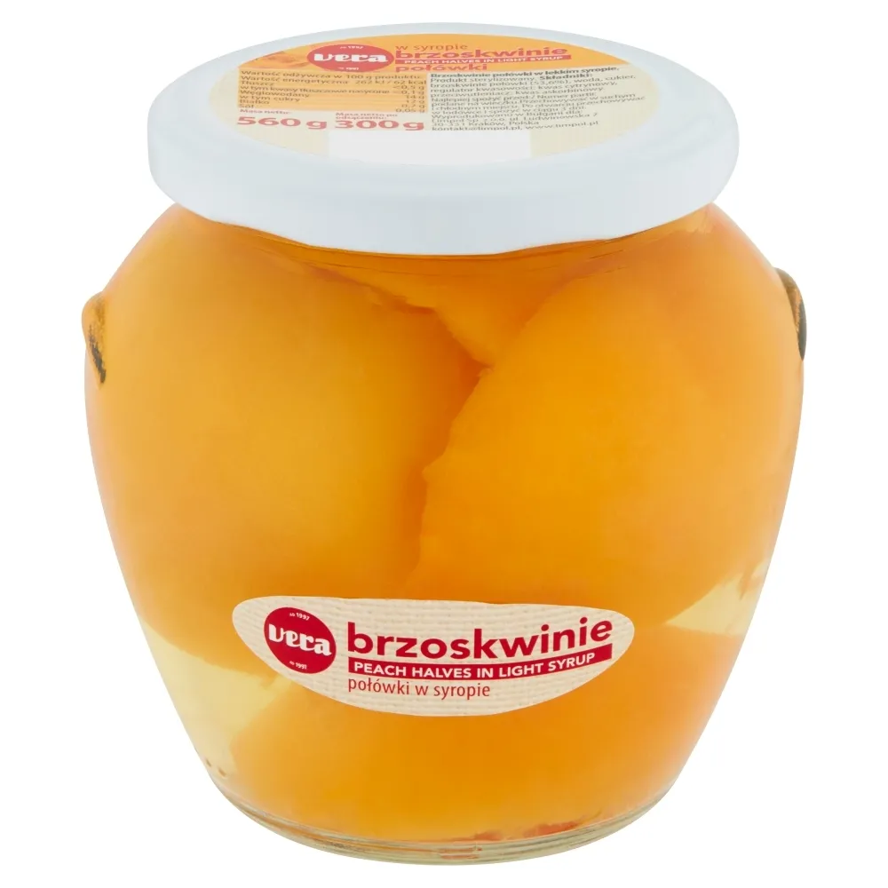 Brzoskwinie połowki w syropie picture