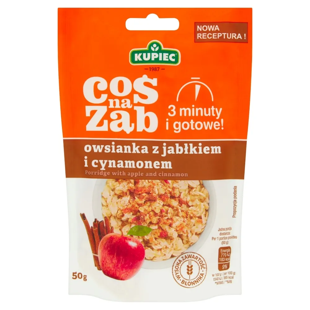 Owsianka z jabłkiem i cynamonem picture