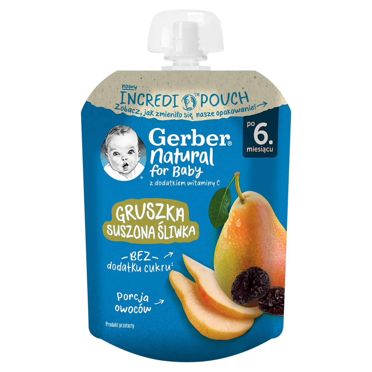 Deserek gruszka i suszona śliwka picture