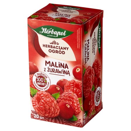 Herbata malina z żurawiną picture