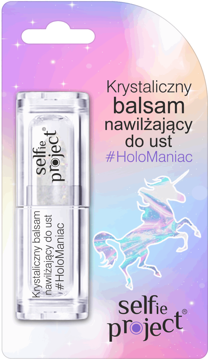 Krystaliczny balsam nawilżający do ust #holomaniac picture
