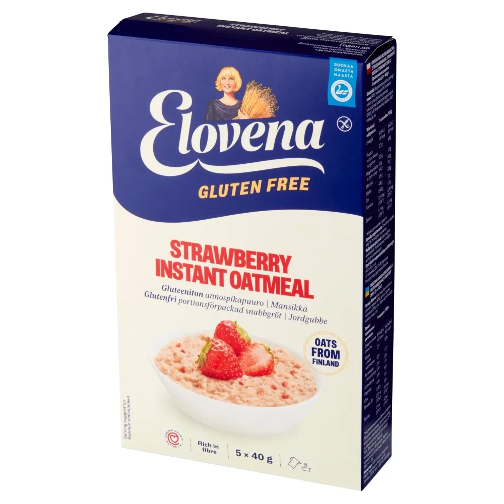 Owsianka błyskawiczna z truskawkami picture