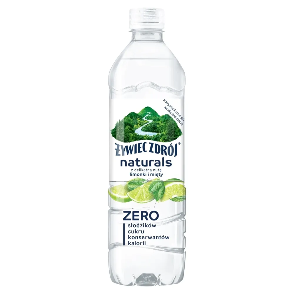 Woda z nutą limonki i mięty picture