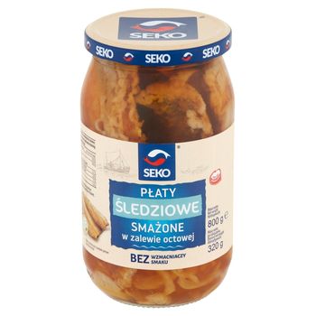 Płaty śledziowe smażone w zalewie octowej picture