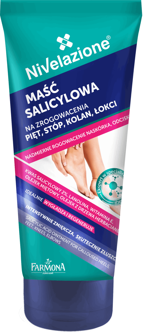 Maść salicylowa na zrogowacenia pięt stóp kolan łokci picture