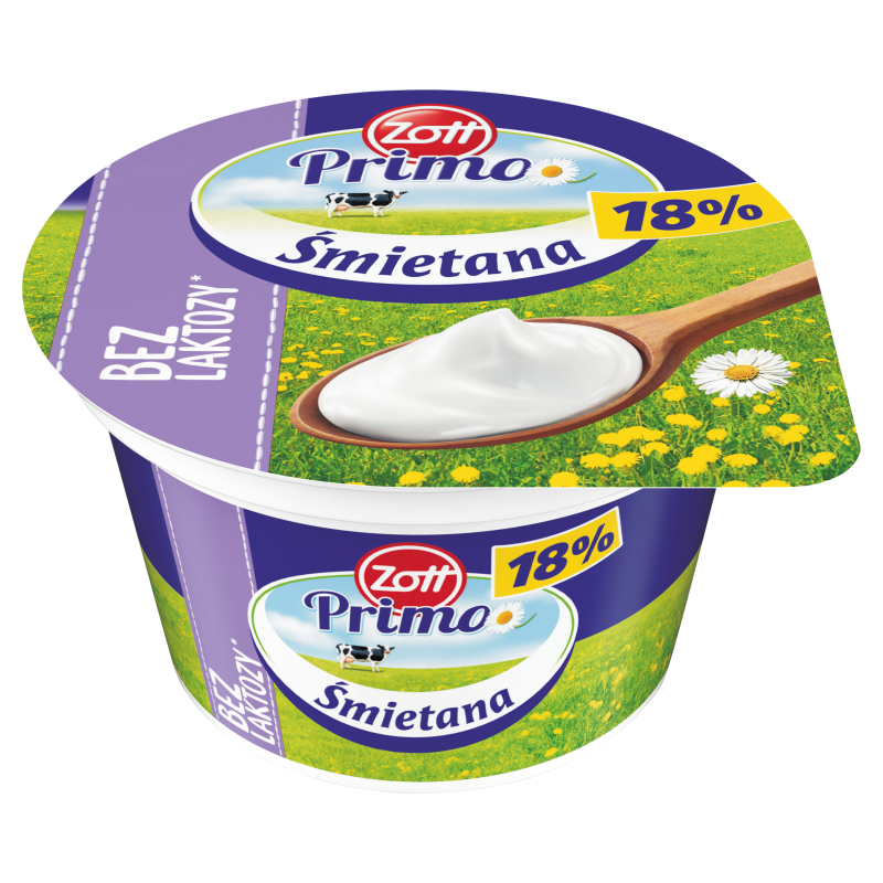 Śmietana 18% bez laktozy picture