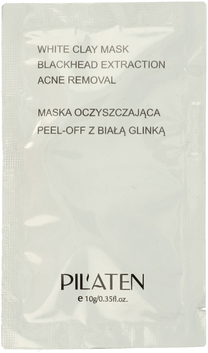 Maska do twarzy biała glinka picture