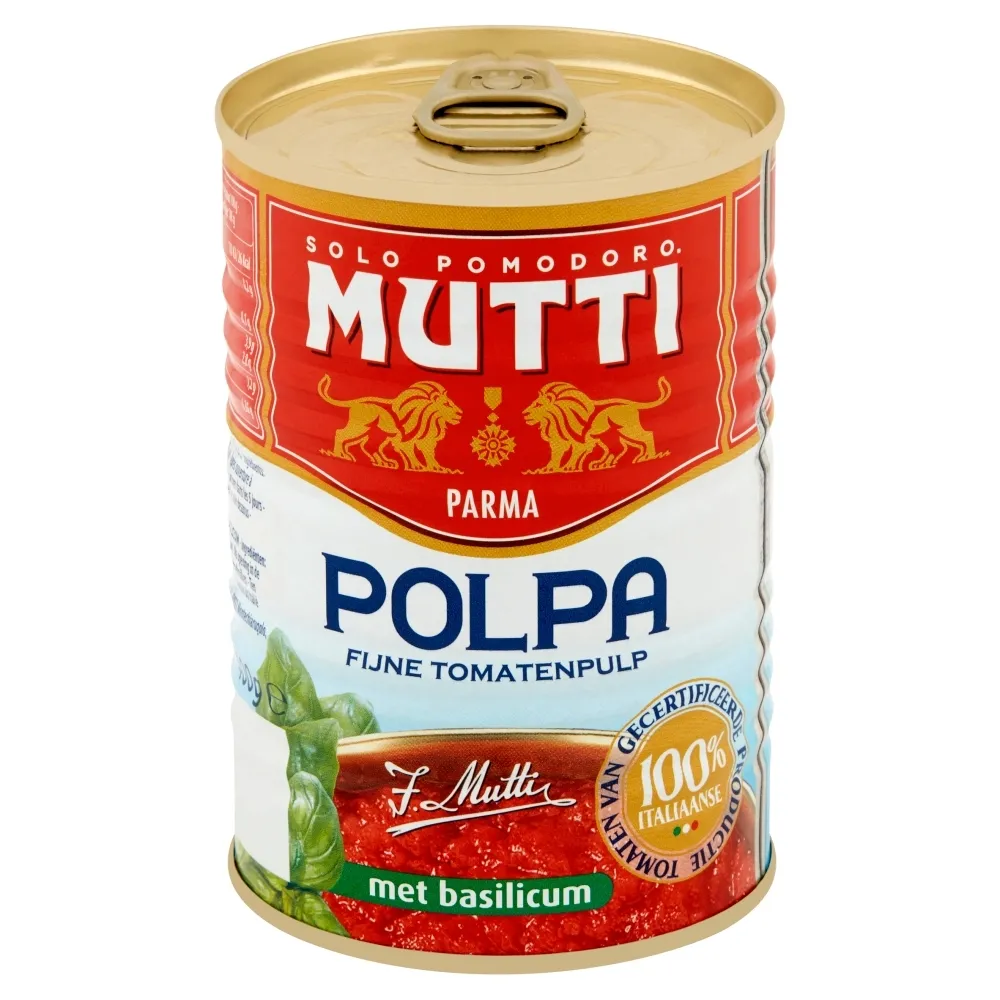 Pomidory drobno krojone polpa z bazylią picture