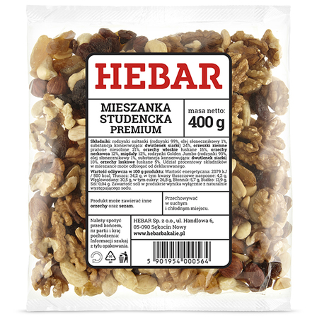 Mieszanka studencka premium picture