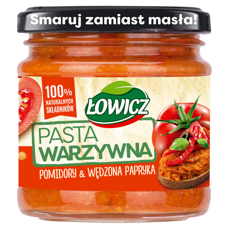 Pasta warzywna z pomidorami i wędzoną papryką picture