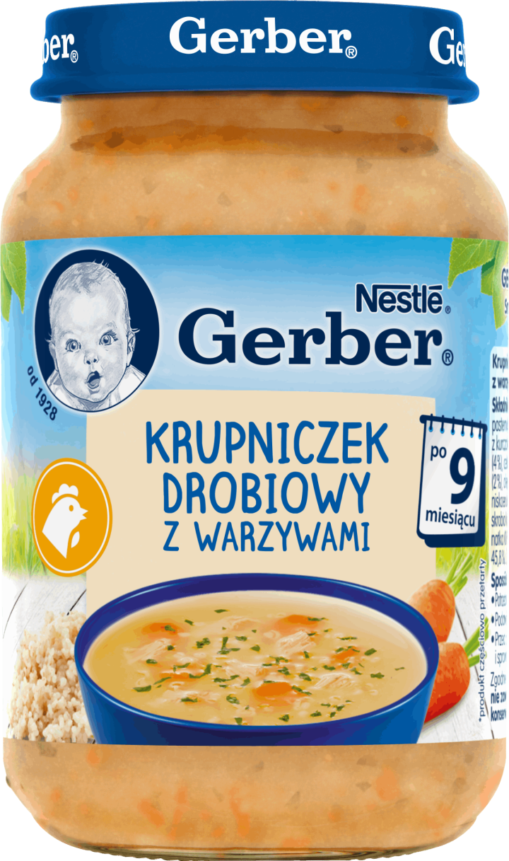 Zupka krupniczek drobiowy z warzywami picture