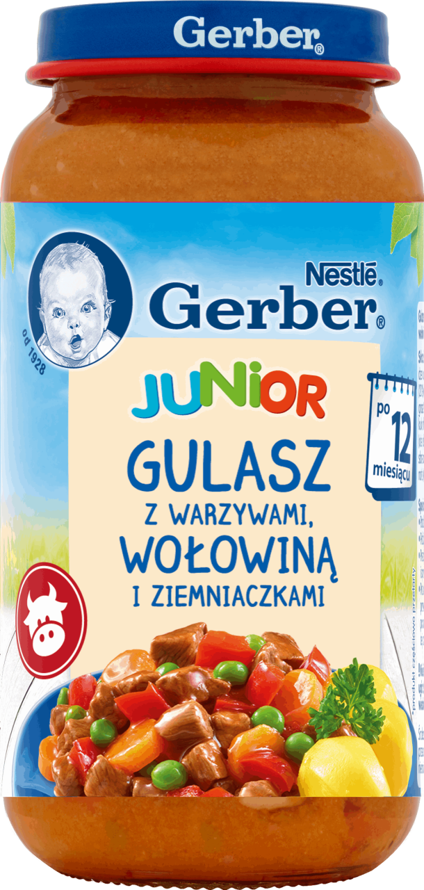 Obiadek gulasz z warzywami wołowiną i ziemniaczkami picture