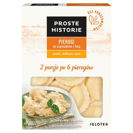 Pierogi ze szpinakiem i fetą picture