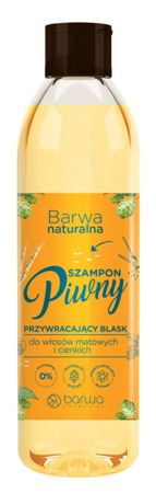 Szampon do włosów piwny dodający blasku z kompleksem witamin picture