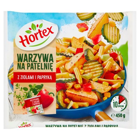 Warzywa na patelnię z ziołami i papryką picture