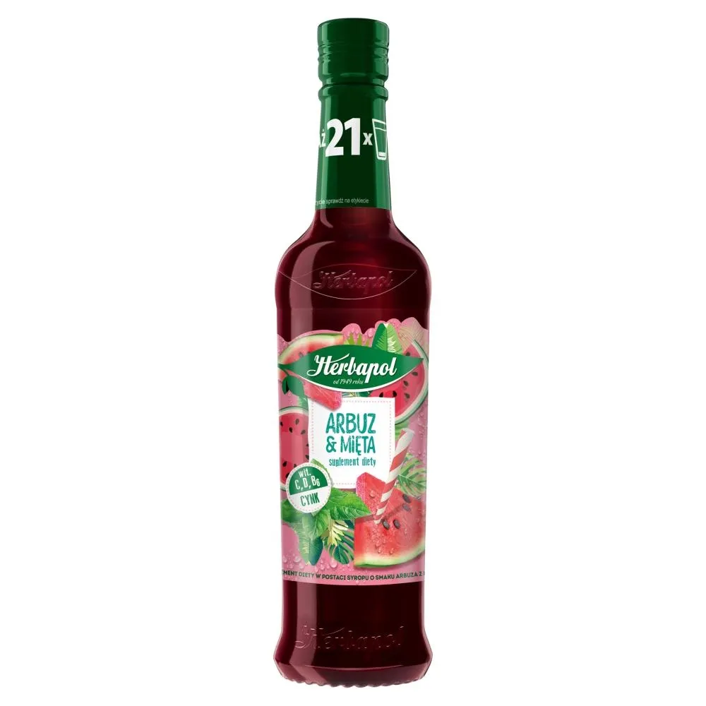 Syrop arbuz & mięta picture
