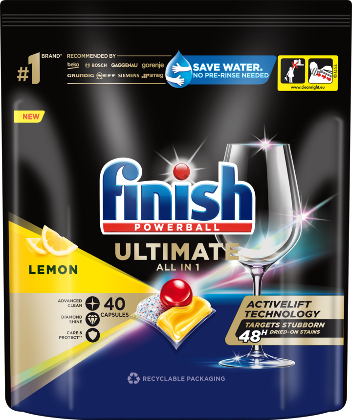 Tabletki do zmywarek lemon picture