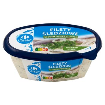 Filety śledziowe w sosie koperkowym picture