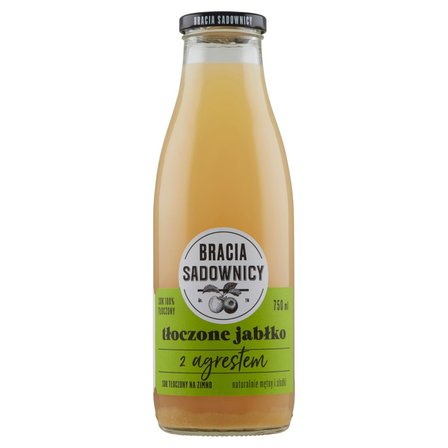 Sok tłoczone jabłko z agrestem picture