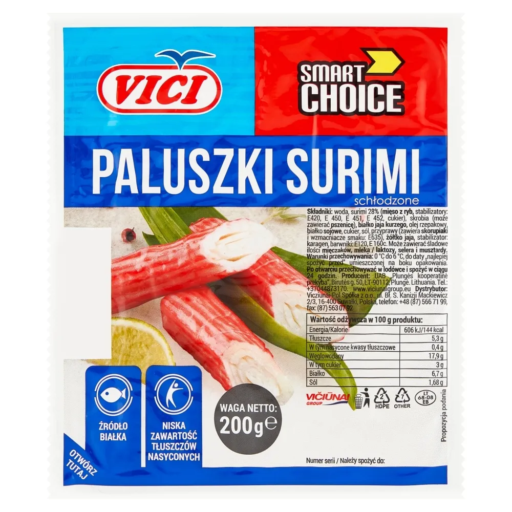 Paluszki surimi z sosem koktajlowym picture