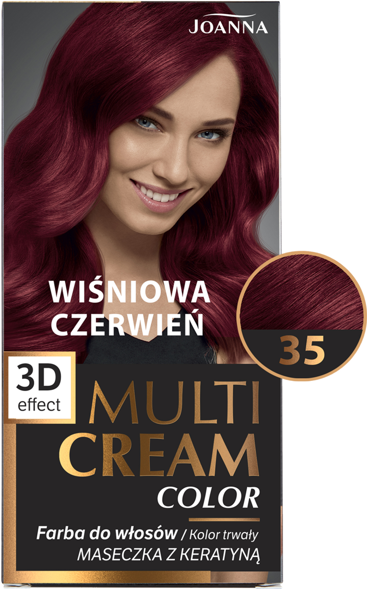 Farba do włosów 35 wiśniowa czerwień picture