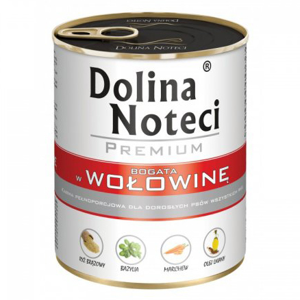 Karma dla dorosłych psów bogata w wołowinę picture