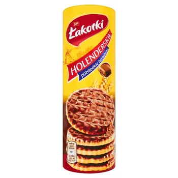 Herbatniki holenderskie w czekoladzie picture