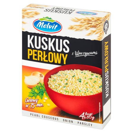 Kuskus perłowy z warzywami picture