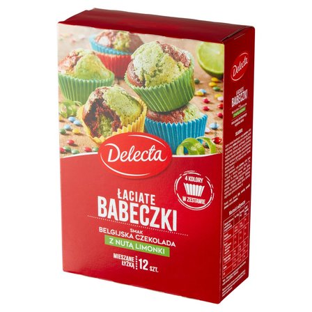Łaciate babeczki belgijska czekolada z nutą limonki picture