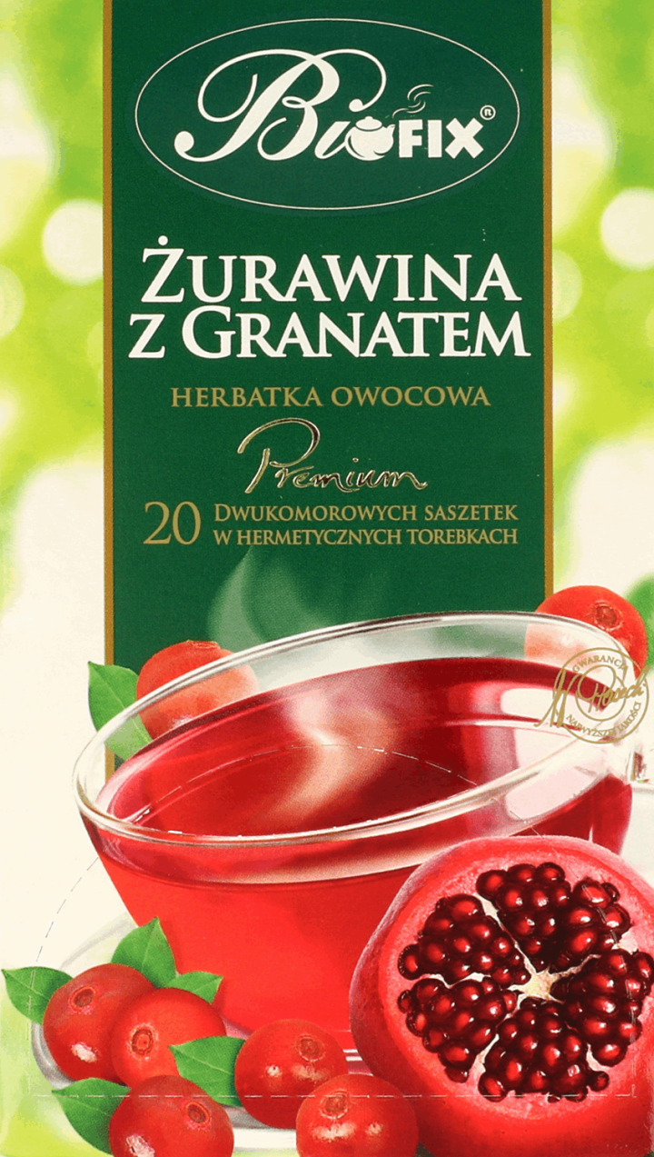 Herbatka owocowa żurawina z granatem picture