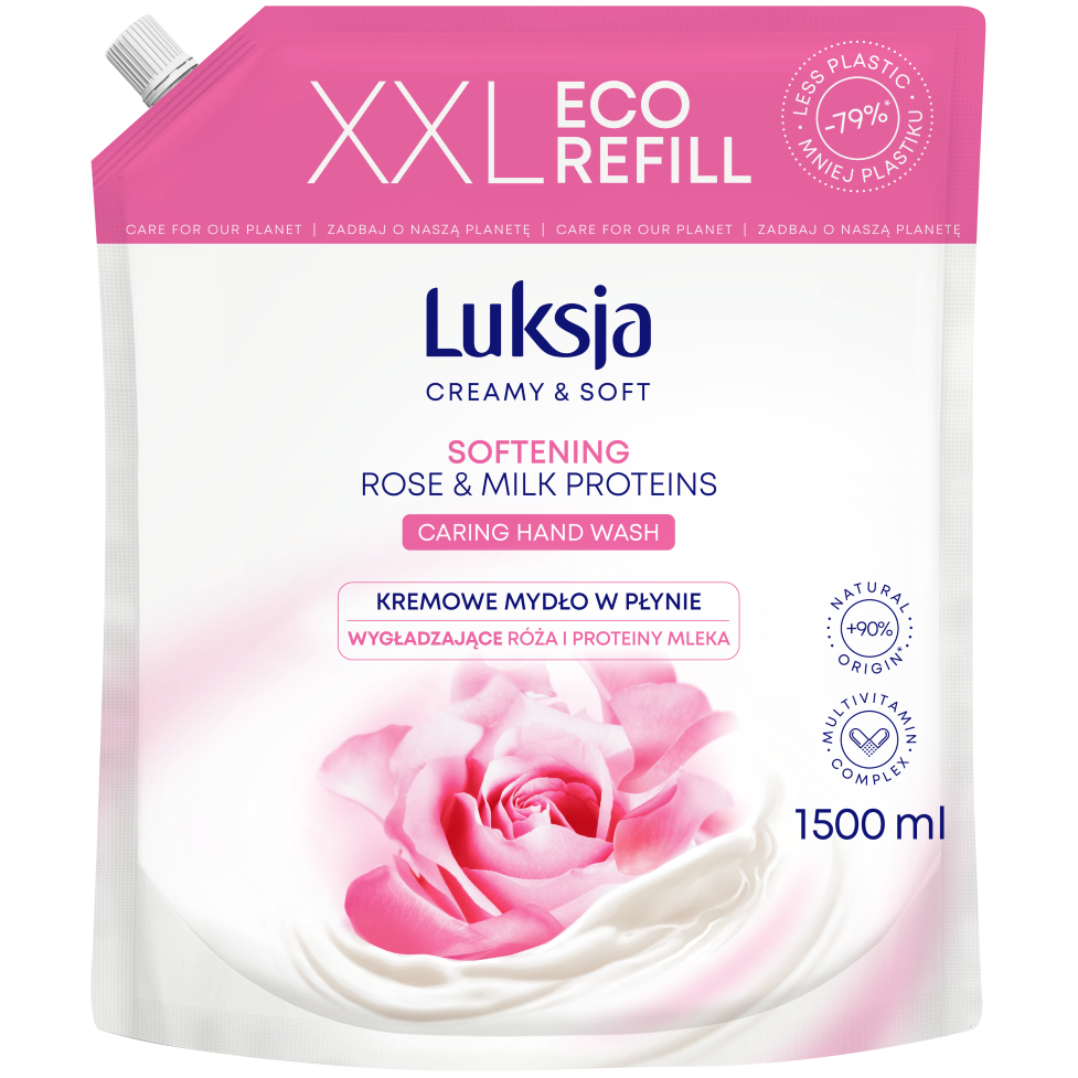 Mydło rose petal & milk proteins picture